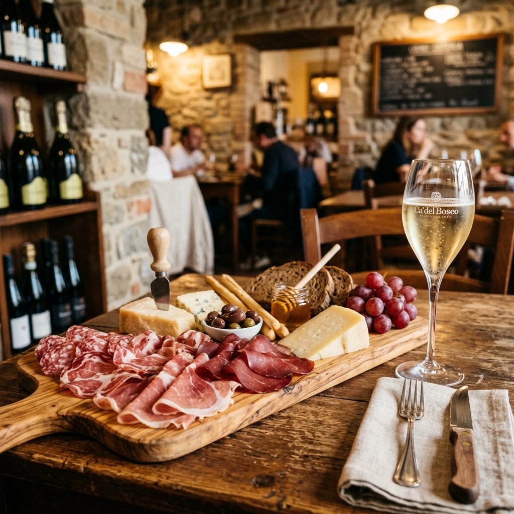 Tagliere di salumi e formaggi del territorio